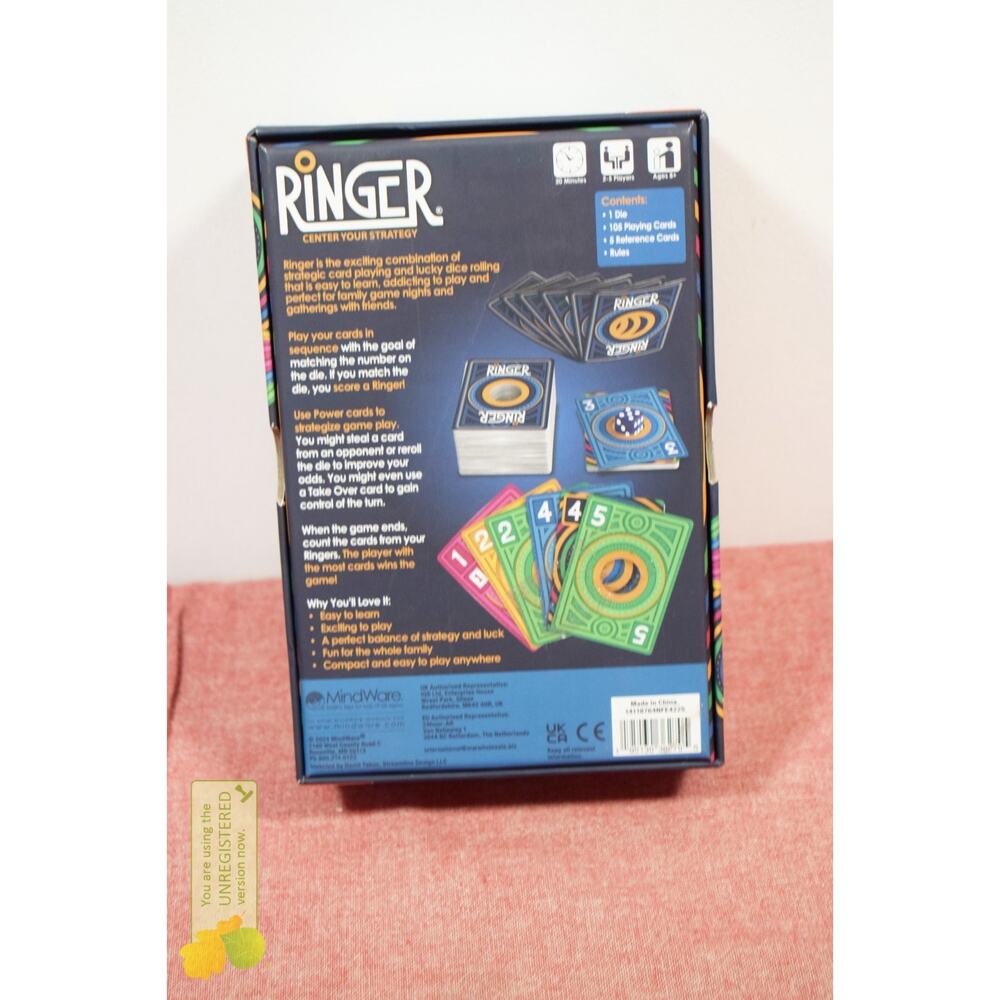 MindWare Ringer Card Game - Picture 6 of 7